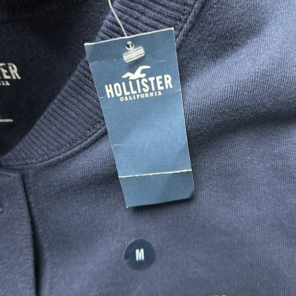 Hollister California Sweatshirt/Jacket, Anaheim Equestrian Polo Club, M  NWT - Picture 4 of 8